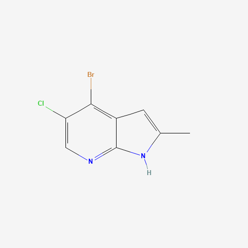 4-bromo-5-chloro-2-methyl-1H-pyrrolo[2,3-b]pyridine (CAS: 1187449-24-6) - Related Chemical Product