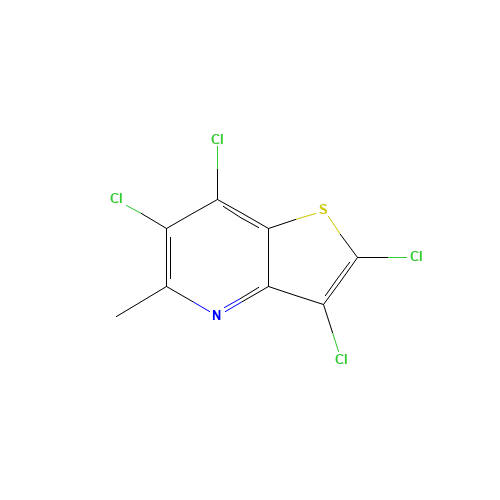 2,3,6,7-tetrachloro-5-methylthieno[3,2-b]pyridine (CAS: 174302-05-7) - Related Chemical Product
