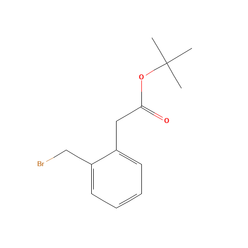 tert-butyl 2-[2-(bromomethyl)phenyl]acetate (CAS: 439118-41-9) - Related Chemical Product