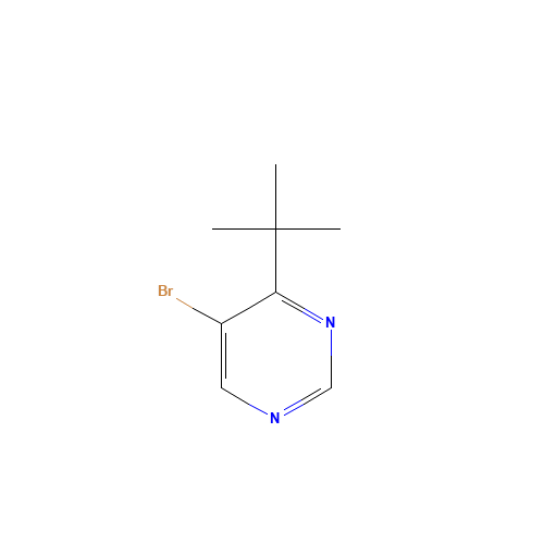 5-bromo-4-tert-butylpyrimidine (CAS: 1439-08-3) - Related Chemical Product
