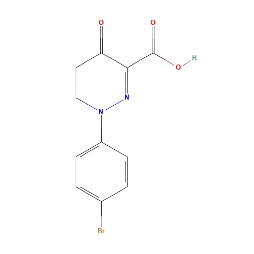 1-(4-bromophenyl)-4-oxopyridazine-3-carboxylic acid (CAS: 937690-88-5) - Related Chemical Product