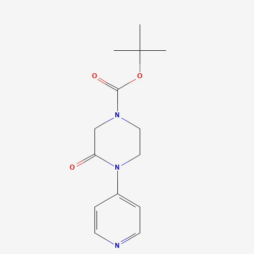 tert-butyl 3-oxo-4-pyridin-4-ylpiperazine-1-carboxylate (CAS: 1279820-80-2) - Related Chemical Product