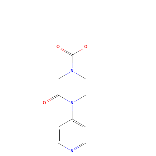 tert-butyl 3-oxo-4-pyridin-4-ylpiperazine-1-carboxylate (CAS: 1279820-80-2) - Related Chemical Product