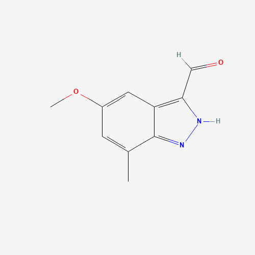 5-methoxy-7-methyl-2H-indazole-3-carbaldehyde (CAS: 1000340-55-5) - Related Chemical Product