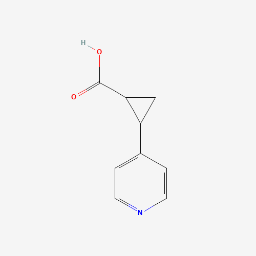 2-pyridin-4-ylcyclopropane-1-carboxylic acid (CAS: 484654-49-1) - Related Chemical Product