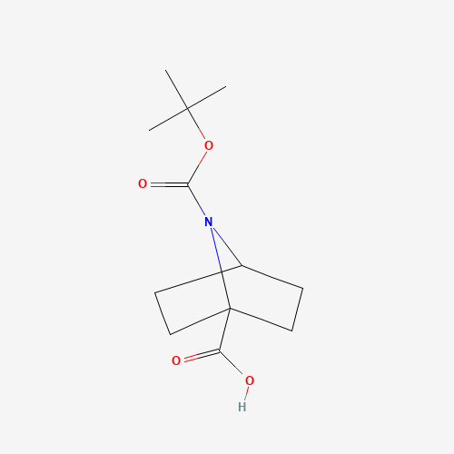 7-[(2-methylpropan-2-yl)oxycarbonyl]-7-azabicyclo[2.2.1]heptane-4-carboxylic acid (CAS: 441353-52-2) - Related Chemical Product