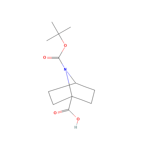 7-[(2-methylpropan-2-yl)oxycarbonyl]-7-azabicyclo[2.2.1]heptane-4-carboxylic acid (CAS: 441353-52-2) - Related Chemical Product