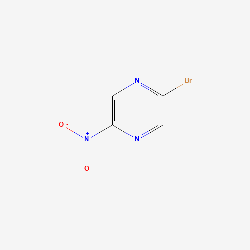 2-bromo-5-nitropyrazine (CAS: 117103-53-4) - Chemical Structure and Molecular Formula 