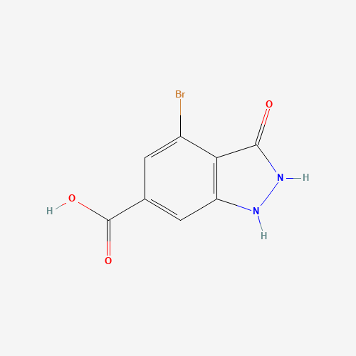 4-bromo-3-oxo-1,2-dihydroindazole-6-carboxylic acid (CAS: 885520-30-9) - Related Chemical Product