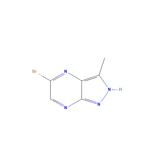 5-bromo-3-methyl-2H-pyrazolo[3,4-b]pyrazine (CAS: 1086064-35-8) - Related Chemical Product
