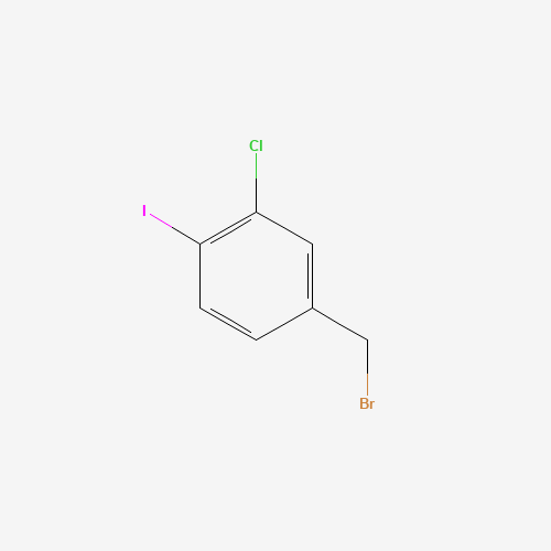 4-(bromomethyl)-2-chloro-1-iodobenzene (CAS: 166386-59-0) - Related Chemical Product
