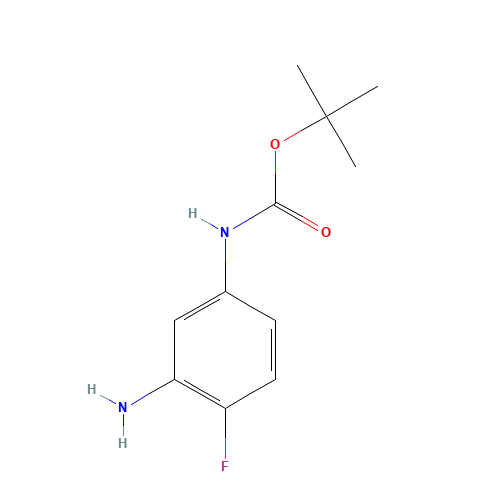 tert-butyl N-(3-amino-4-fluorophenyl)carbamate (CAS: 361548-95-0) - Related Chemical Product