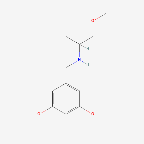 N-[(3,5-dimethoxyphenyl)methyl]-1-methoxypropan-2-amine (CAS: 356091-46-8) - Related Chemical Product