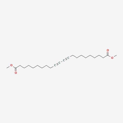 dimethyl docosa-10,12-diynedioate (CAS: 24567-41-7) - Chemical Structure and Molecular Formula 