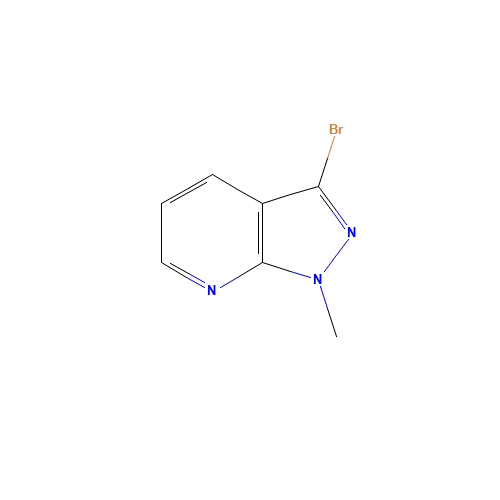 3-bromo-1-methylpyrazolo[3,4-b]pyridine (CAS: 116855-03-9) - Related Chemical Product