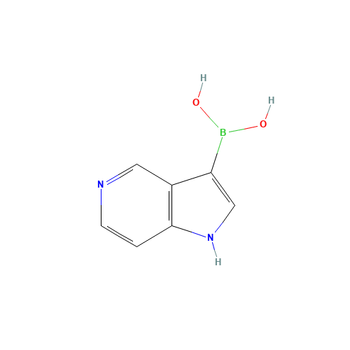 1H-pyrrolo[3,2-c]pyridin-3-ylboronic acid (CAS: 1416786-64-5) - Related Chemical Product