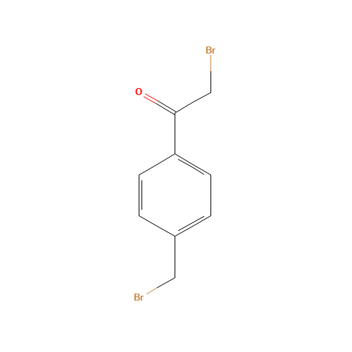 2-bromo-1-[4-(bromomethyl)phenyl]ethanone (CAS: 62546-51-4) - Related Chemical Product