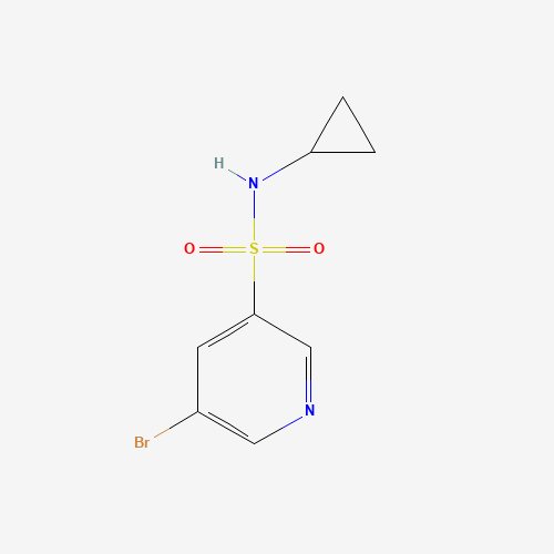 5-bromo-N-cyclopropylpyridine-3-sulfonamide (CAS: 1086064-98-3) - Related Chemical Product