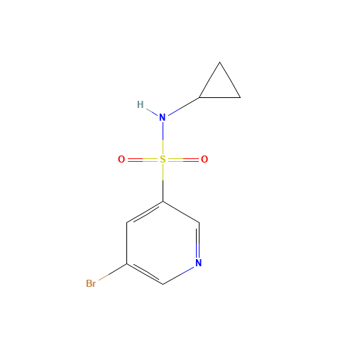 5-bromo-N-cyclopropylpyridine-3-sulfonamide (CAS: 1086064-98-3) - Related Chemical Product