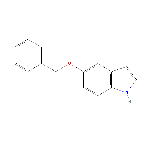 7-methyl-5-phenylmethoxy-1H-indole (CAS: 4792-65-8) - Related Chemical Product
