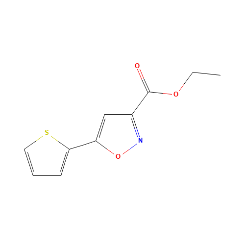 ethyl 5-thiophen-2-yl-1,2-oxazole-3-carboxylate (CAS: 90924-54-2) - Related Chemical Product