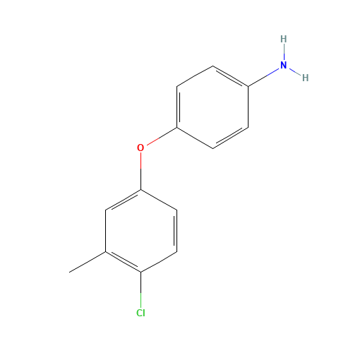 4-(4-chloro-3-methylphenoxy)aniline (CAS: 57688-18-3) - Related Chemical Product