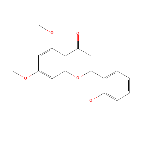 5,7-dimethoxy-2-(2-methoxyphenyl)chromen-4-one (CAS: 4308-57-0) - Related Chemical Product