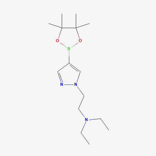 N,N-diethyl-2-[4-(4,4,5,5-tetramethyl-1,3,2-dioxaborolan-2-yl)pyrazol-1-yl]ethanamine (CAS: 1086111-20-7) - Related Chemical Product