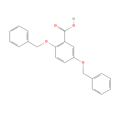 2,5-bis(phenylmethoxy)benzoic acid (CAS: 67127-91-7) - Related Chemical Product