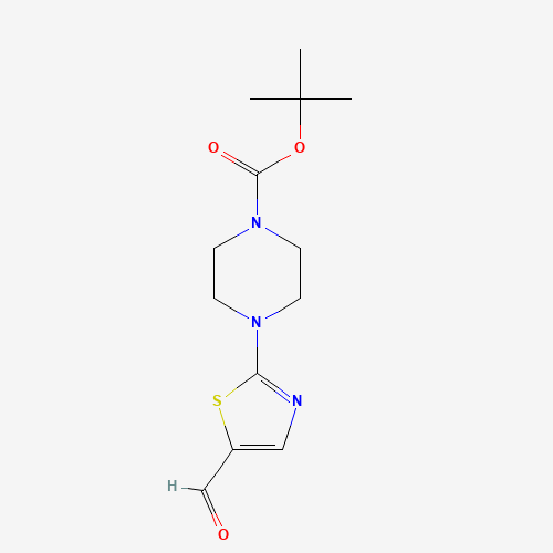 tert-butyl 4-(5-formyl-1,3-thiazol-2-yl)piperazine-1-carboxylate (CAS: 354587-77-2) - Related Chemical Product