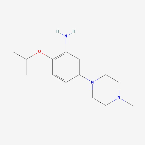 5-(4-methylpiperazin-1-yl)-2-propan-2-yloxyaniline (CAS: 1462951-05-8) - Related Chemical Product