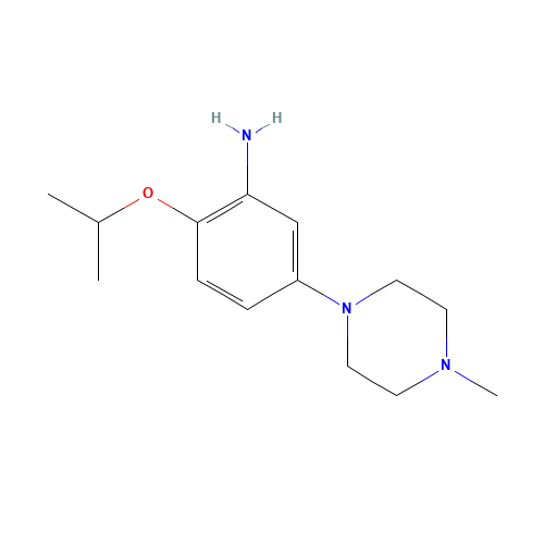 5-(4-methylpiperazin-1-yl)-2-propan-2-yloxyaniline (CAS: 1462951-05-8) - Related Chemical Product