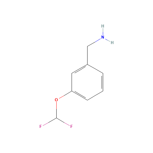 [3-(difluoromethoxy)phenyl]methanamine (CAS: 244022-71-7) - Related Chemical Product