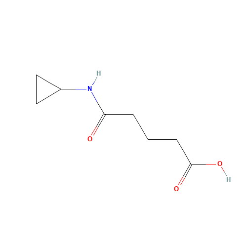 5-(cyclopropylamino)-5-oxopentanoic acid (CAS: 135449-68-2) - Related Chemical Product