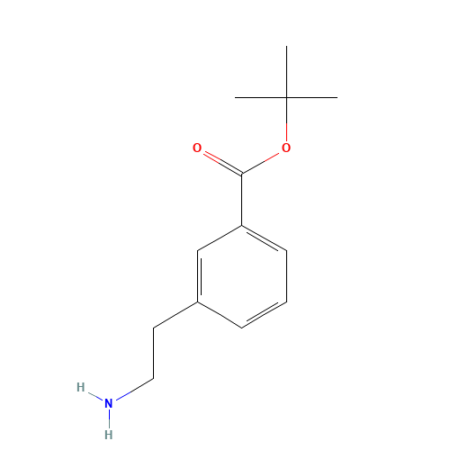 tert-butyl 3-(2-aminoethyl)benzoate (CAS: 1091614-95-7) - Related Chemical Product