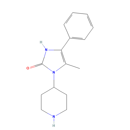 4-methyl-5-phenyl-3-piperidin-4-yl-1H-imidazol-2-one (CAS: 164393-32-2) - Related Chemical Product