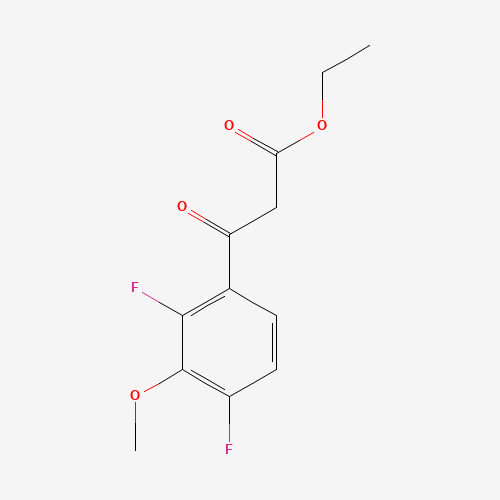 ethyl 3-(2,4-difluoro-3-methoxyphenyl)-3-oxopropanoate (CAS: 221221-12-1) - Related Chemical Product