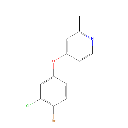 4-(4-bromo-3-chlorophenoxy)-2-methylpyridine (CAS: 1362703-40-9) - Related Chemical Product