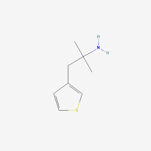 2-methyl-1-thiophen-3-ylpropan-2-amine (CAS: 1035155-92-0) - Related Chemical Product
