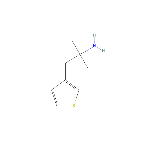 2-methyl-1-thiophen-3-ylpropan-2-amine (CAS: 1035155-92-0) - Related Chemical Product