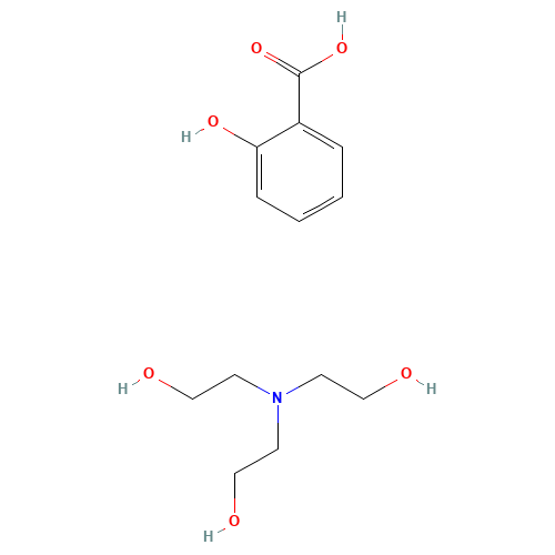 2-[bis(2-hydroxyethyl)amino]ethanol;2-hydroxybenzoic acid (CAS: 2174-16-5) - Related Chemical Product
