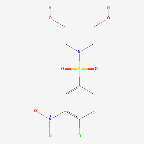 4-chloro-N,N-bis(2-hydroxyethyl)-3-nitrobenzenesulfonamide (CAS: 99187-76-5) - Related Chemical Product