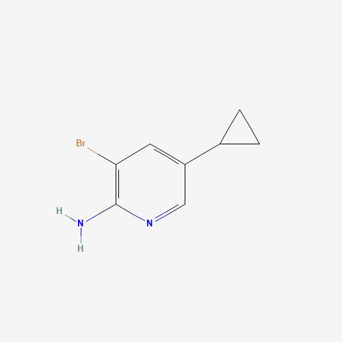 3-bromo-5-cyclopropylpyridin-2-amine (CAS: 1319068-89-7) - Related Chemical Product