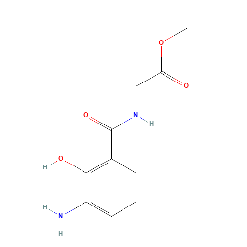 methyl 2-[(3-amino-2-hydroxybenzoyl)amino]acetate (CAS: 35821-29-5) - Related Chemical Product