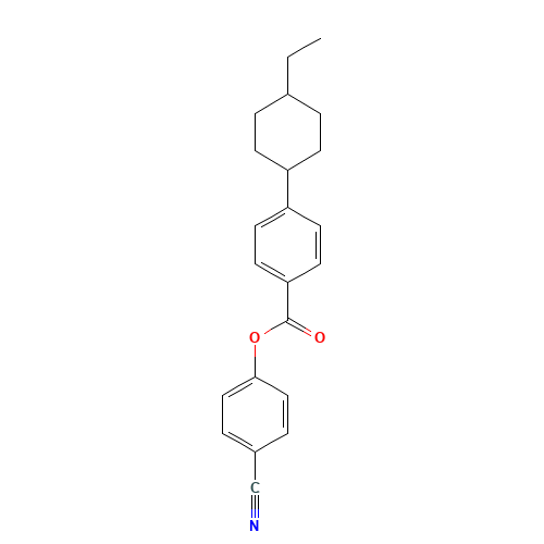 (4-cyanophenyl) 4-(4-ethylcyclohexyl)benzoate (CAS: 89331-97-5) - Related Chemical Product