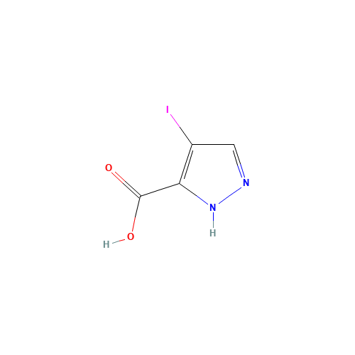4-iodo-1H-pyrazole-5-carboxylic acid (CAS: 6647-93-4) - Related Chemical Product