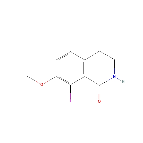8-iodo-7-methoxy-3,4-dihydro-2H-isoquinolin-1-one (CAS: 1616289-03-2) - Related Chemical Product