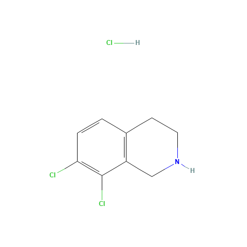 7,8-dichloro-1,2,3,4-tetrahydroisoquinoline;hydrochloride (CAS: 57987-77-6) - Related Chemical Product