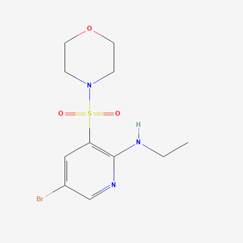 5-bromo-N-ethyl-3-morpholin-4-ylsulfonylpyridin-2-amine (CAS: 1086064-18-7) - Related Chemical Product