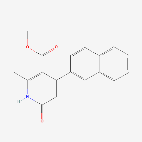 methyl 6-methyl-4-naphthalen-2-yl-2-oxo-3,4-dihydro-1H-pyridine-5-carboxylate (CAS: 418777-22-7) - Related Chemical Product